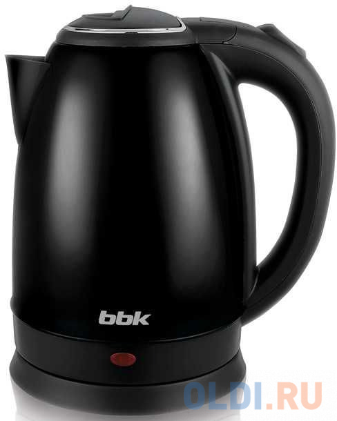 Чайник электрический BBK EK1760S 2200 Вт чёрный 1.7 л нержавеющая сталь нож кухонный универсальный vg10 pro 120 мм kasumi 52012 сталь vg 10 искусственный мрамор чёрный