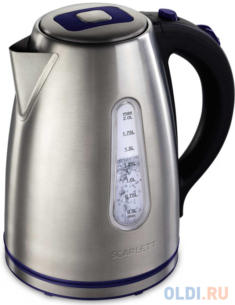 

Чайник Scarlett SC - EK21S57 2200 Вт серебристый 2 л нержавеющая сталь