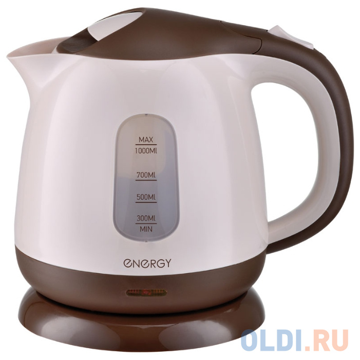 

Чайник электрический Energy E-275 1100 Вт коричневый 1 л пластик