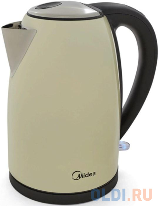 

Чайник электрический Midea МК-8052 2200 Вт слоновая кость 1.7 л нержавеющая сталь