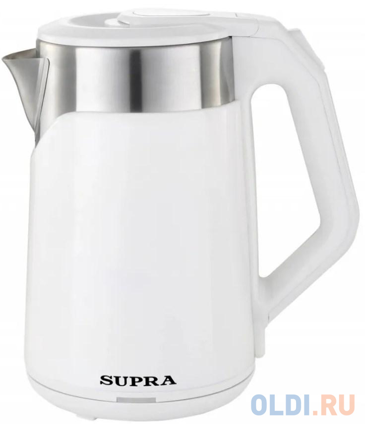 Чайник электрический Supra KES-1897 1.8л. 1500Вт белый (корпус: пластик) - фото 1