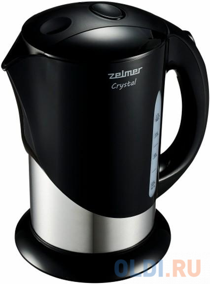 Чайник Zelmer ZCK7630B 2200 Вт чёрный 1.7 л пластик 71505089P, цвет черный - фото 2