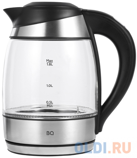 

Чайник KT1735G BLACK-STEEL BQ, Черный/серебристый