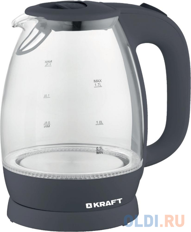 

KRAFT KF-KG1705GR Чайник, Черный