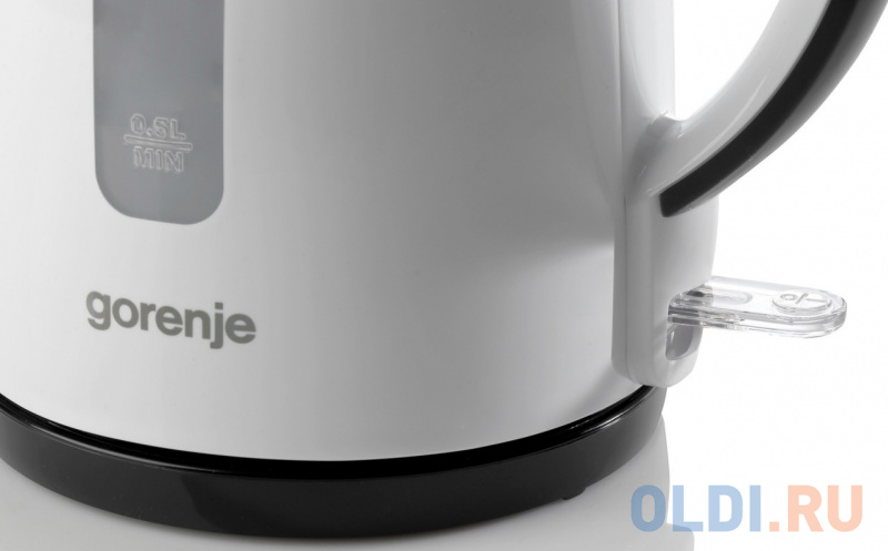 Чайник электрический Gorenje K17PLBW 2200 Вт белый 1.7 л металл/пластик фото