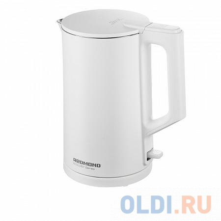 Чайник электрический Redmond RK-M1561 белый чайник электрический maunfeld mgk 613bl