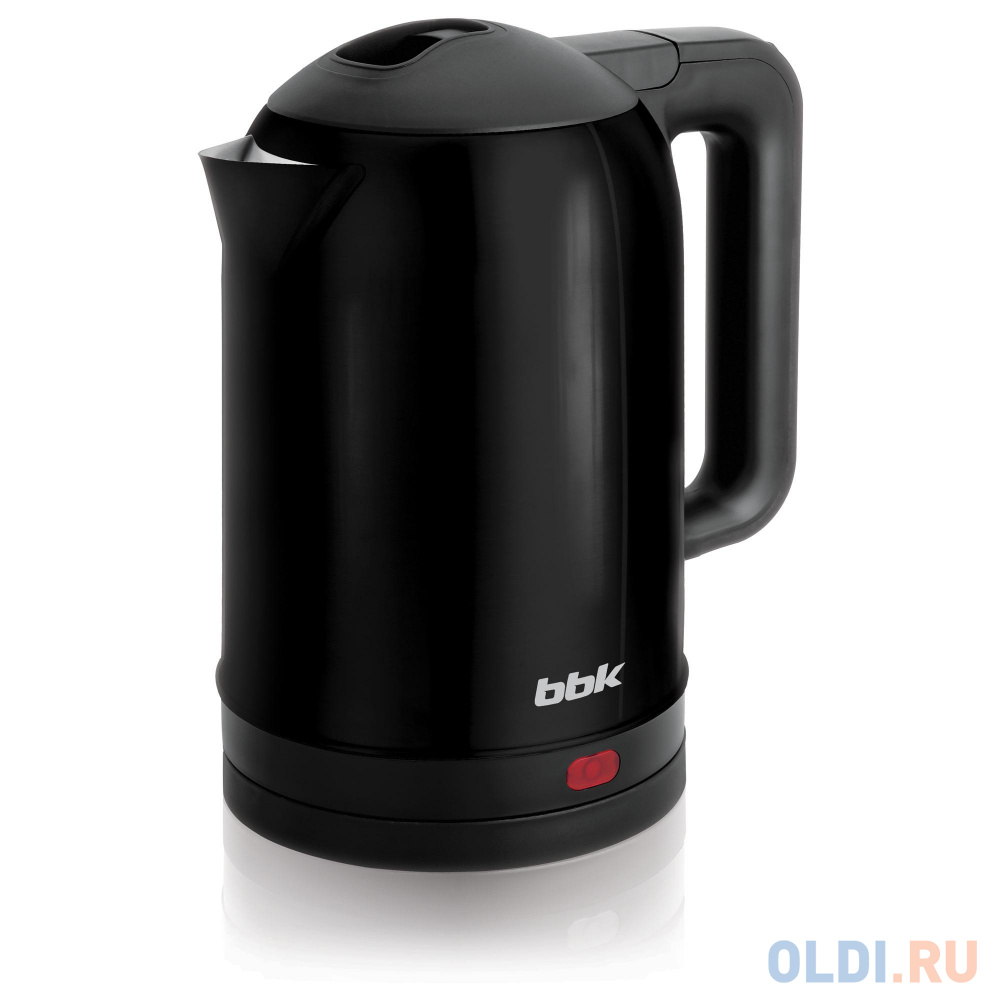Чайник электрический BBK EK1809S black (Объем 1.8л, Мощность 2000 Вт, корпус нерж. сталь) (EK1809S (B)) чайник электрический hyundai hyk g5809 фиолетовый