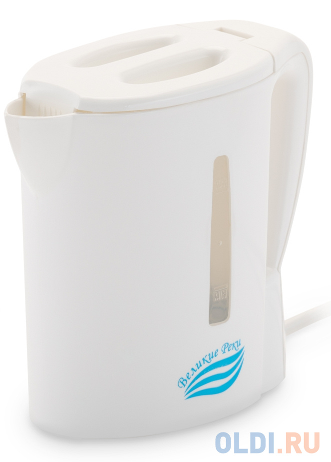 Чайник электрический Великие реки Мая-1 500 Вт белый 0.5 л пластик