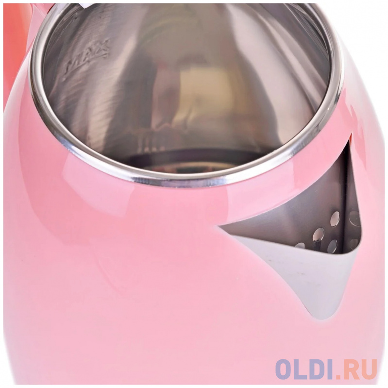 Чайник электрический Magnit RMK-3205 2200 Вт розовый 2 л металл/пластик фото