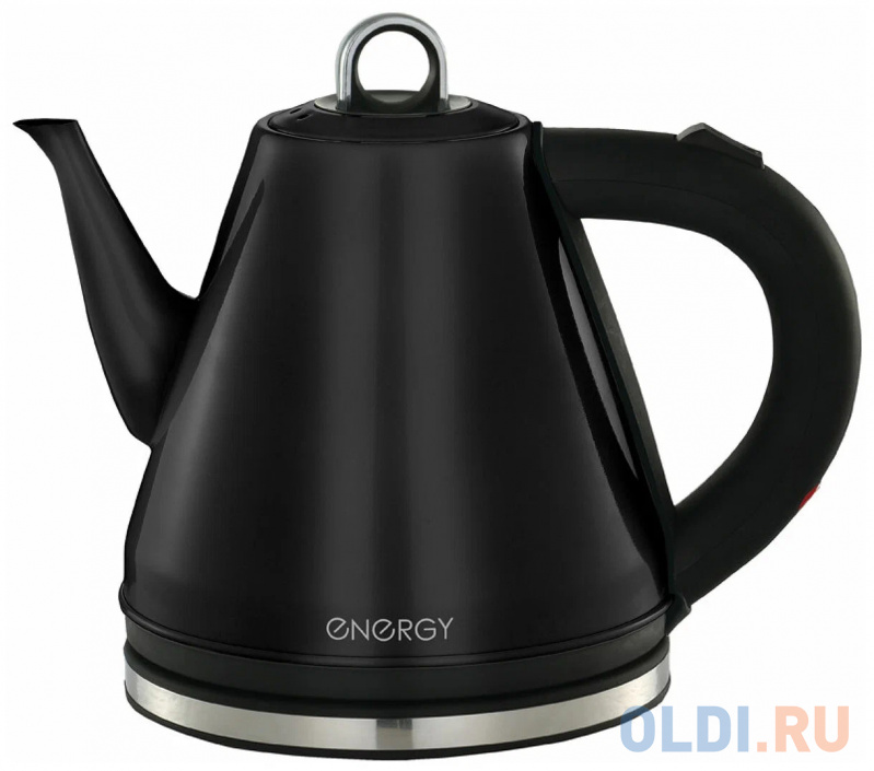 

Чайник электрический Energy E-263 950 Вт чёрный 1.2 л металл/пластик, Черный
