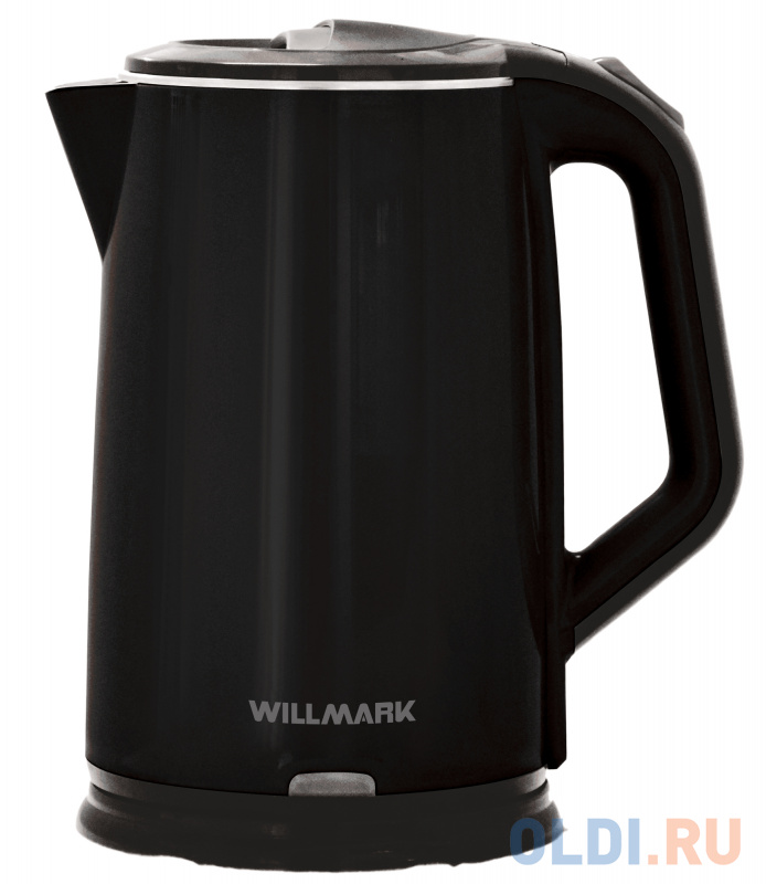 

Чайник электрический Willmark WEK-2012PS 2000 Вт чёрный 2 л металл/пластик, Черный