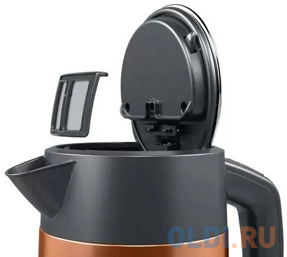Чайник электрический Bosch TWK4P439 2400 Вт коричневый 1.7 л металл/пластик - фото 7