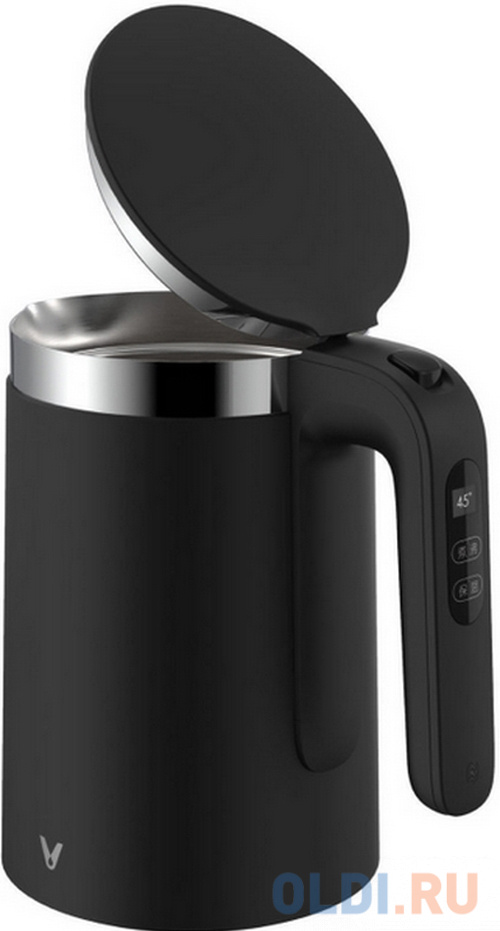Чайник электрический Viomi Smart Kettle V-SK152D 1800 Вт чёрный 1.5 л металл/пластик фото