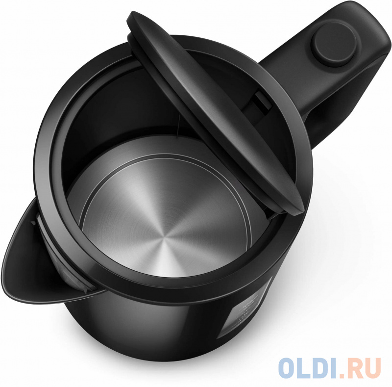 Чайник электрический Philips HD9318/20 2200 Вт чёрный 1.7 л пластик фото