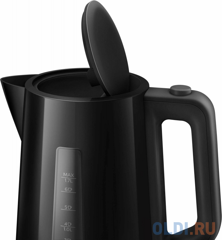 Чайник электрический Philips HD9318/20 2200 Вт чёрный 1.7 л пластик фото