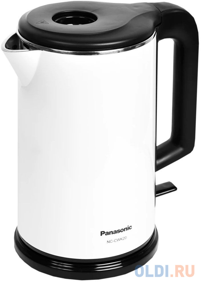 Чайник электрический Panasonic NC-CWK20 1800 Вт белый 1.5 л металл/пластик, размер н/д - фото 1