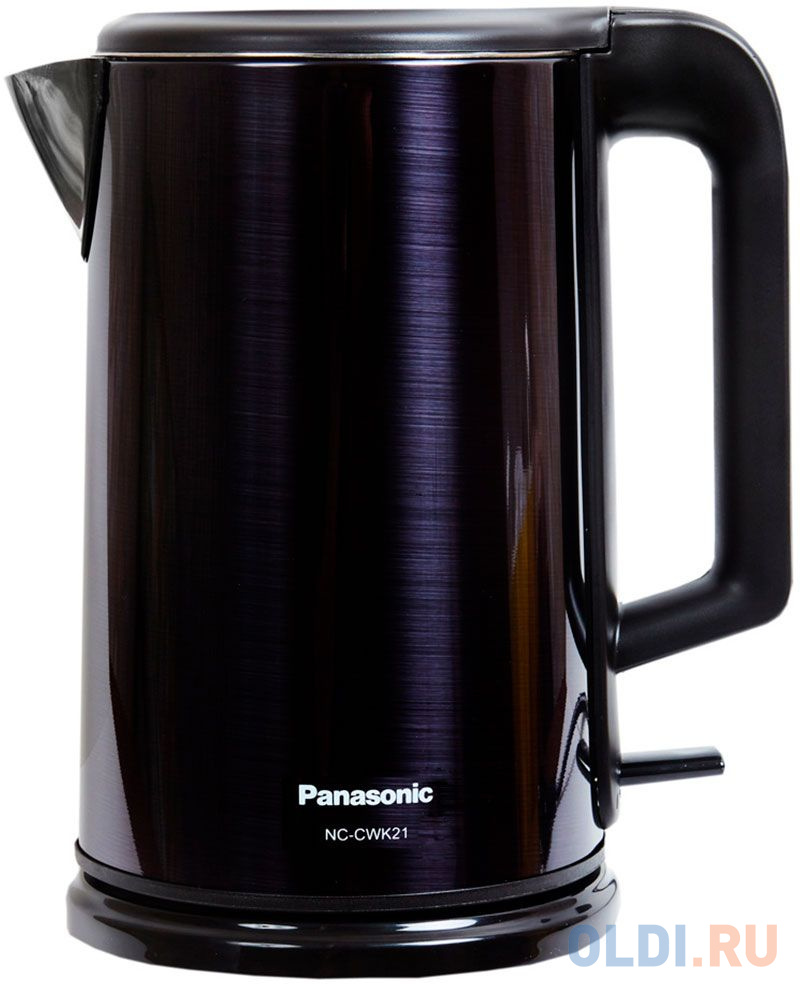 Чайник электрический Panasonic NC-CWK21 1800 Вт чёрный 1.5 л металл/пластик, цвет ерный, размер н/д