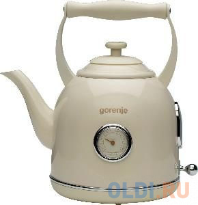 

Чайник K17CLIN 739543 BEIGE GORENJE, Бежевый