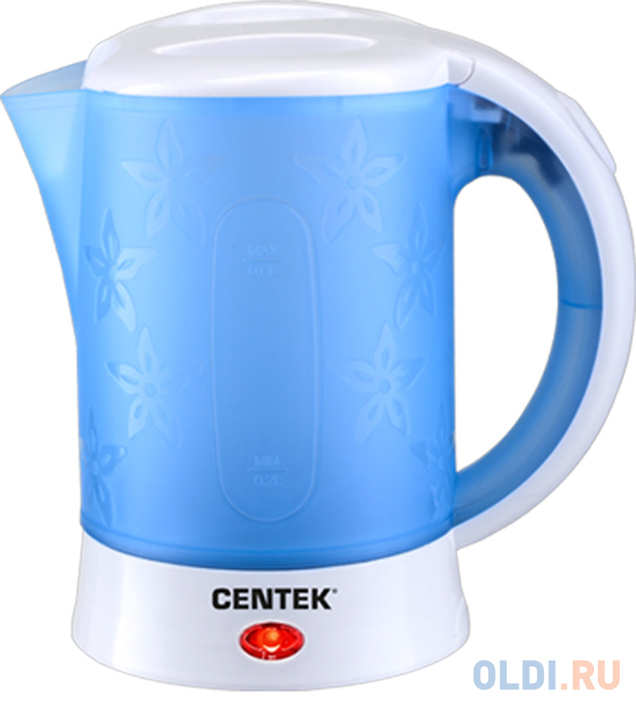 

Чайник Centek CT-0054 600 Вт голубой 0.6 л пластик