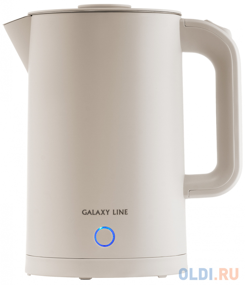 

Чайник электрический GALAXY LINE GL 0362, 2200Вт, бежевый