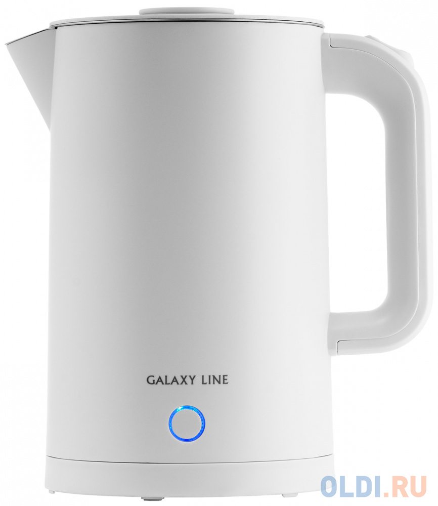 Чайник электрический GALAXY LINE GL 0362, 2200Вт, белый