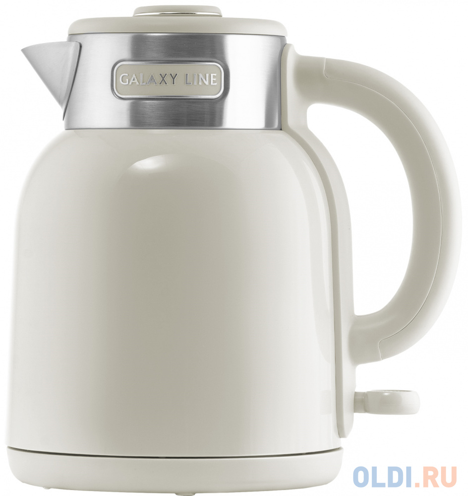 

Чайник электрический GALAXY LINE GL 0363, 1800Вт, бежевый