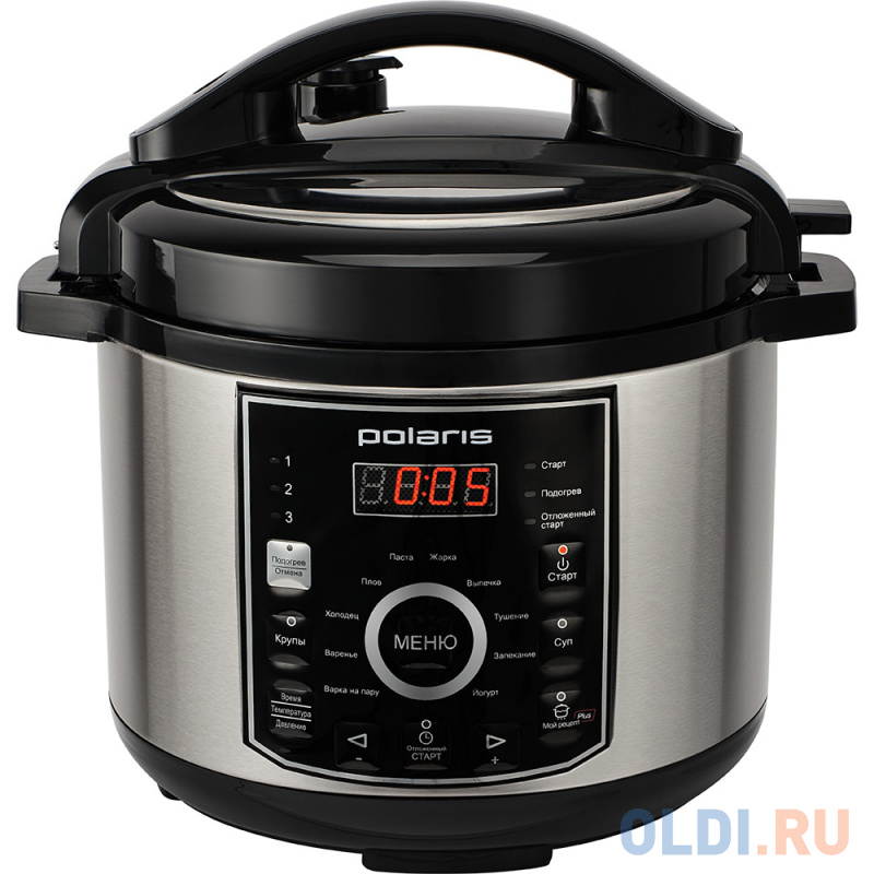 

Мультиварка Polaris PPC 1305AD 5л 900Вт черный