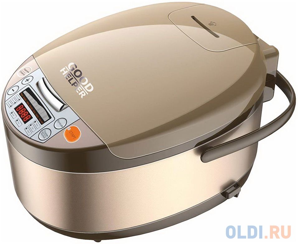 

Мультиварка Goodhelper МС-5114 950 Вт 5 л медный золотистый