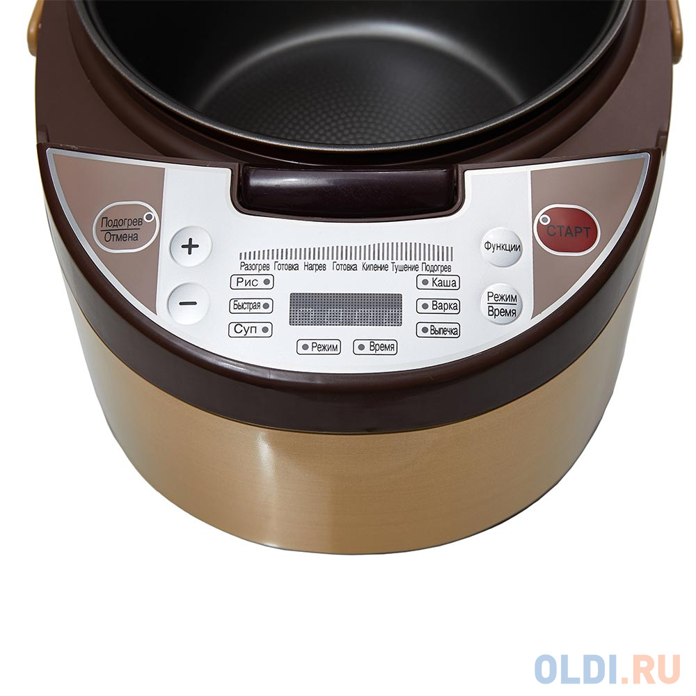 Мультиварка Goodhelper МС-5114 950 Вт 5 л медный золотистый