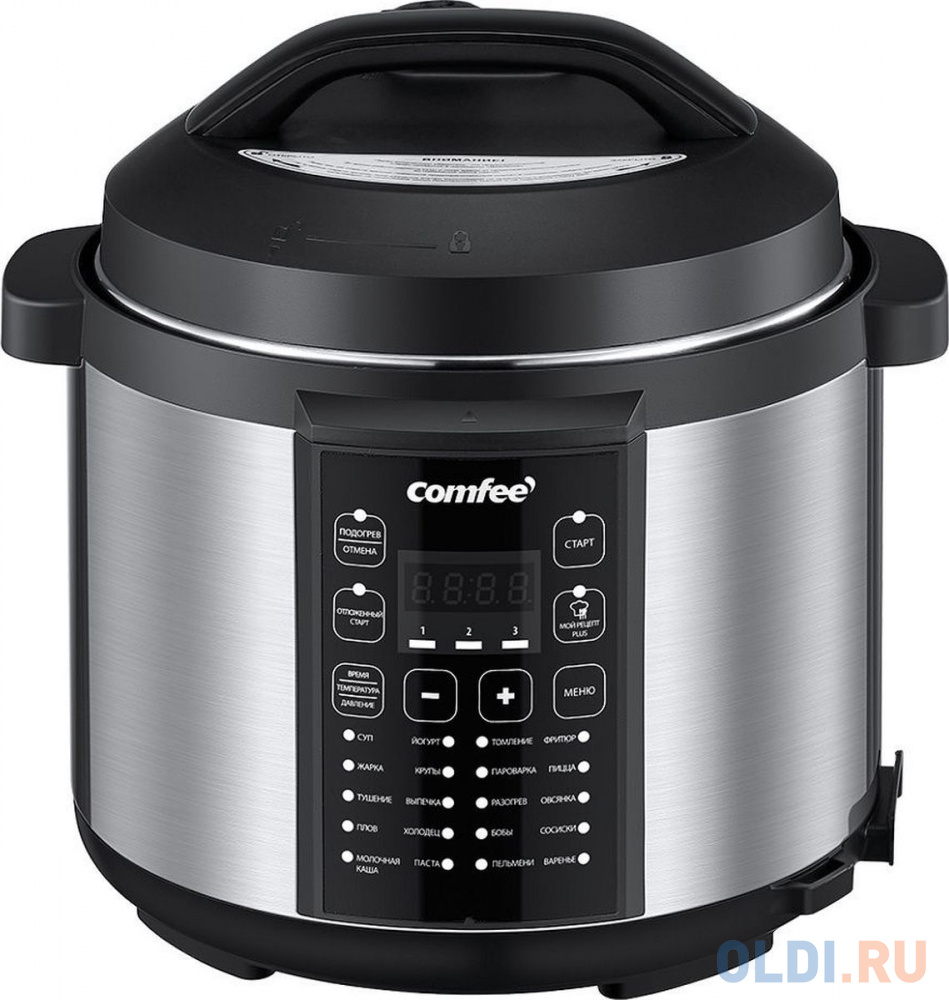 

Мультиварка Midea CF-MC9507 900 Вт 5 л черный серебристый