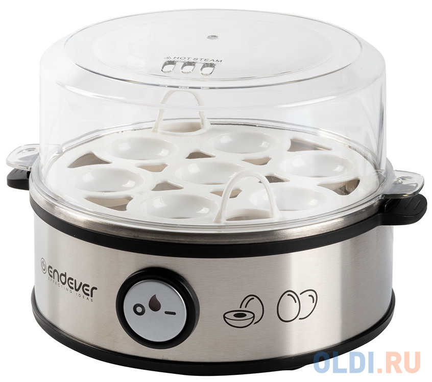 

Яйцеварка ENDEVER Vita-135 400 Вт сталь черный