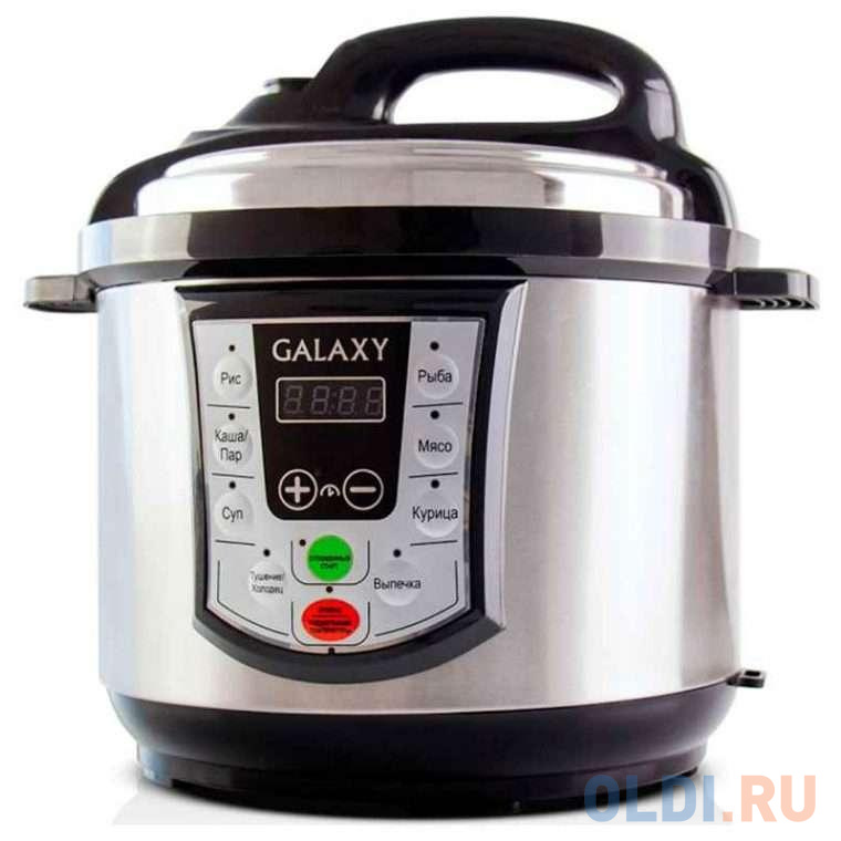 Мультиварка-скороварка GALAXY GL 2651 900 Вт 5 л черный скороварка 5 л appetite c22 5l