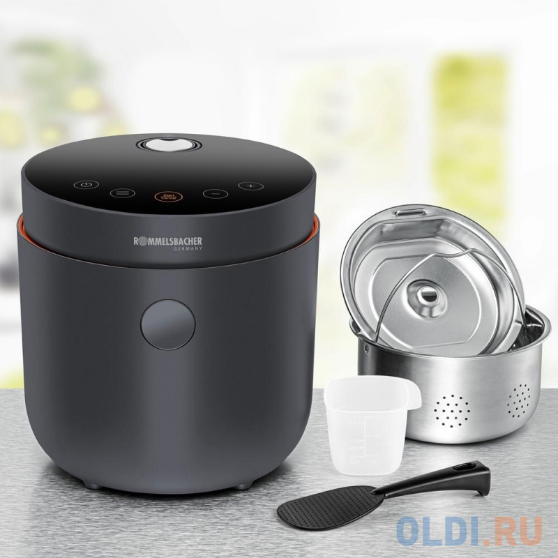 Рисоварка Rommelsbacher MRK 500 500 Вт 2 л черный Рисоварка Rommelsbacher MRK 500 500 Вт 2 л черный фото