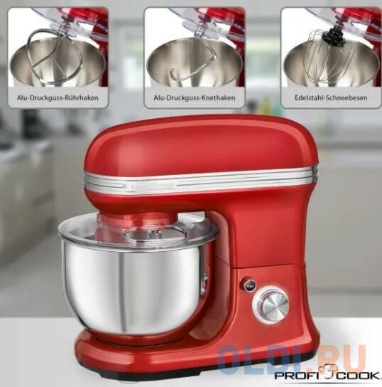 Кухонный комбайн Profi Cook KM 1197 красный Кухонный комбайн Profi Cook KM 1197 красный фото