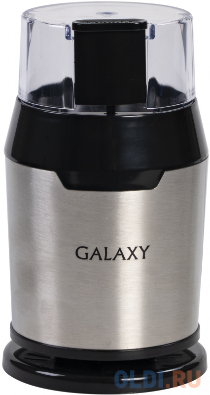 

Кофемолка GALAXY GL0906 200 Вт серебристый, Серебристый/черный
