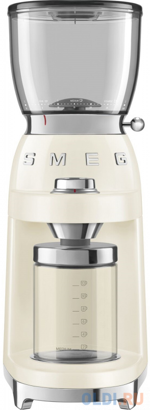 

Кофемолка Smeg CGF01CREU 150 Вт бежевый