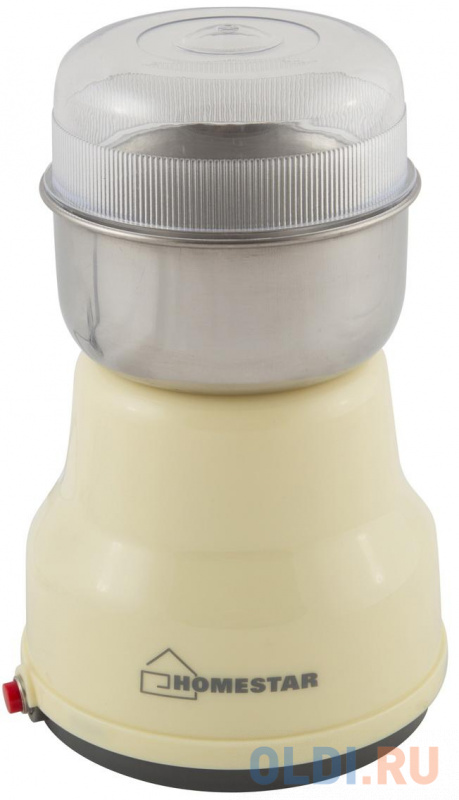 

КОФЕМОЛКА "HOMESTAR" HS-2001 150 ВТ (БЕЖЕВЫЙ) (1/12)