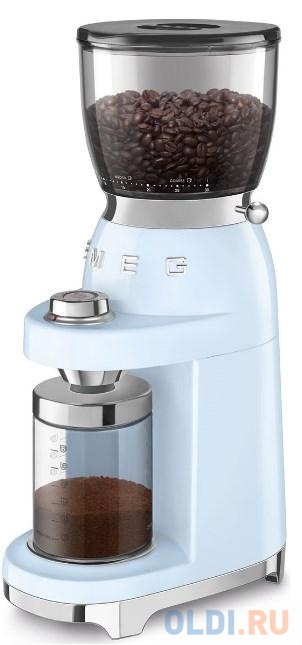 Кофемолка,SMEG CGF01PBEU, пастельный голубой фото