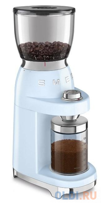 Кофемолка,SMEG CGF01PBEU, пастельный голубой фото