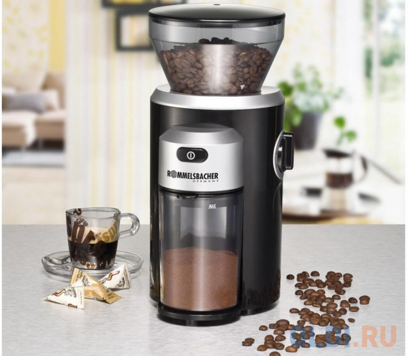 Кофемолка Rommelsbacher EKM 300 150 Вт черный Кофемолка Rommelsbacher EKM 300 150 Вт черный фото
