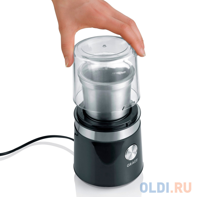 Кофемолка Graef CM 102 200 Вт черный фото