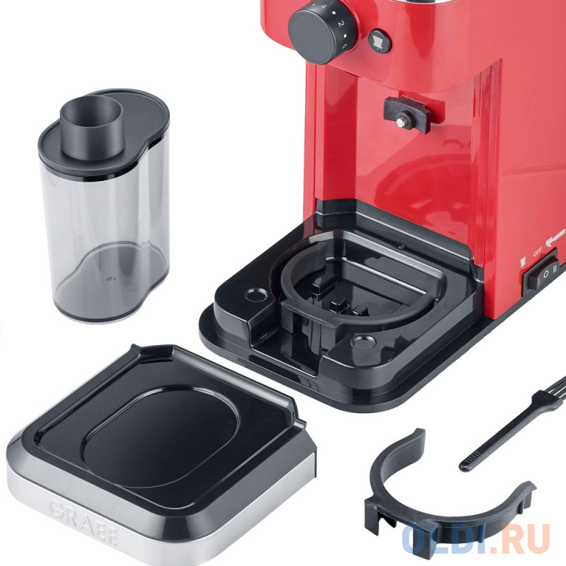 Кофемолка Graef CM 503 130 Вт красный фото