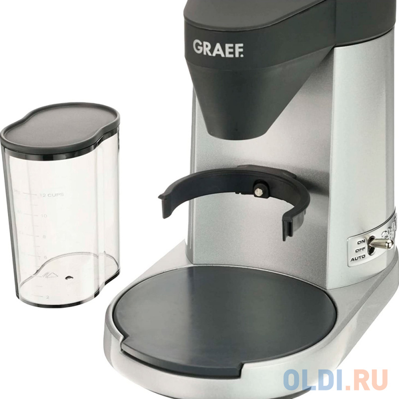 Кофемолка Graef CM 800 128 Вт серебристый фото