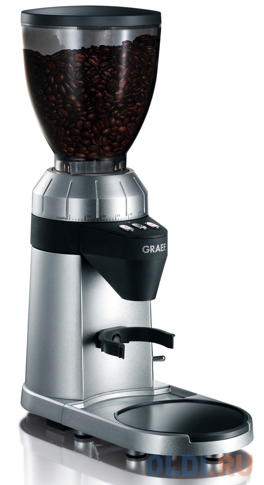 Кофемолка Graef CM 900 128 Вт серебристый кофемолка delonghi kg210 170вт сист помол ротац нож вместим 90гр