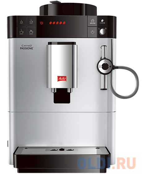 

Кофемашина Melitta Caffeo Passione F 530-101 серебристая/черная