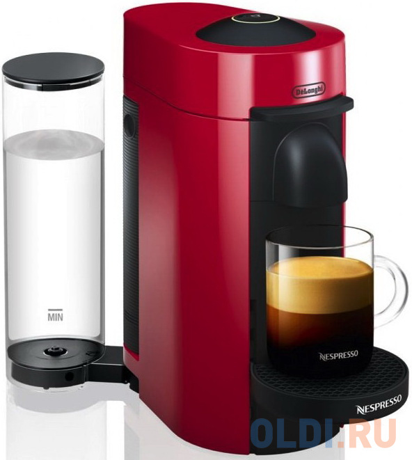 

Кофемашина Delonghi Nespresso ENV150.R 1260Вт красный
