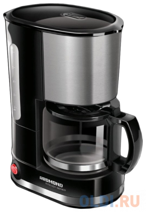 

Кофеварка Redmond RCM-M1507 600 Вт черно-серебристый