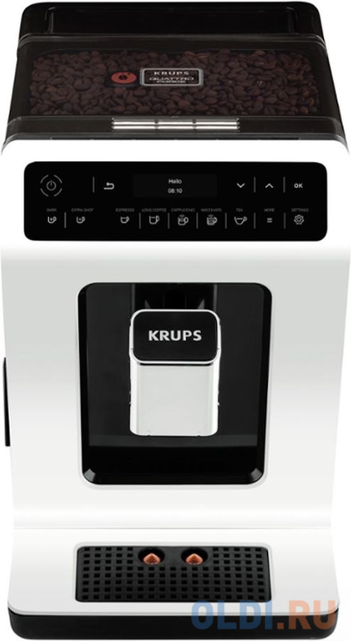 

Кофемашина Krups EA890110 1450 Вт черный белый 8000036179