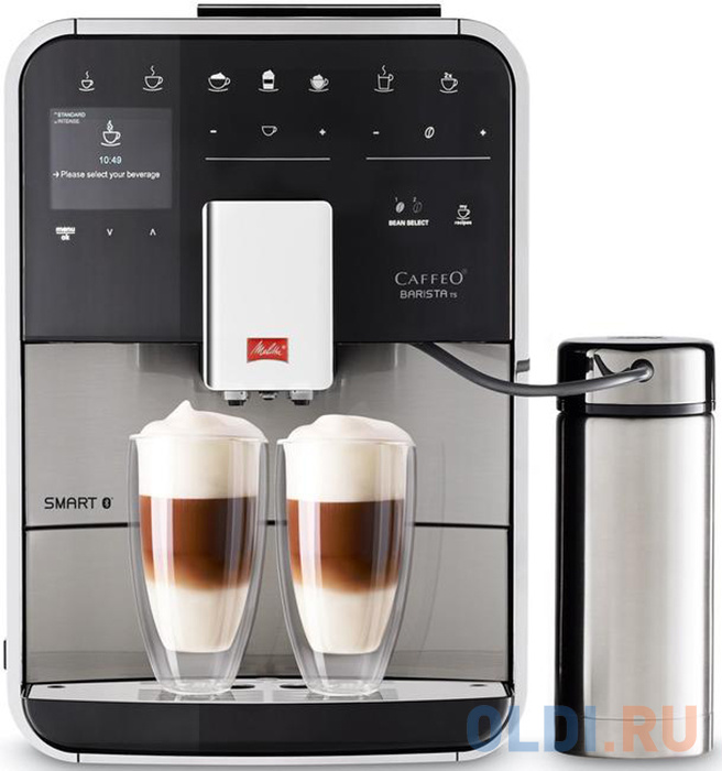 21785 Кофемашина Melitta Caffeo F 860-100 Barista TS Smart нержавеющая сталь