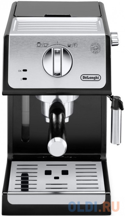 Кофеварка эспрессо Delonghi ECP33.21.BK 1100Вт черный кофеварка рожковая delonghi ec 685 bk